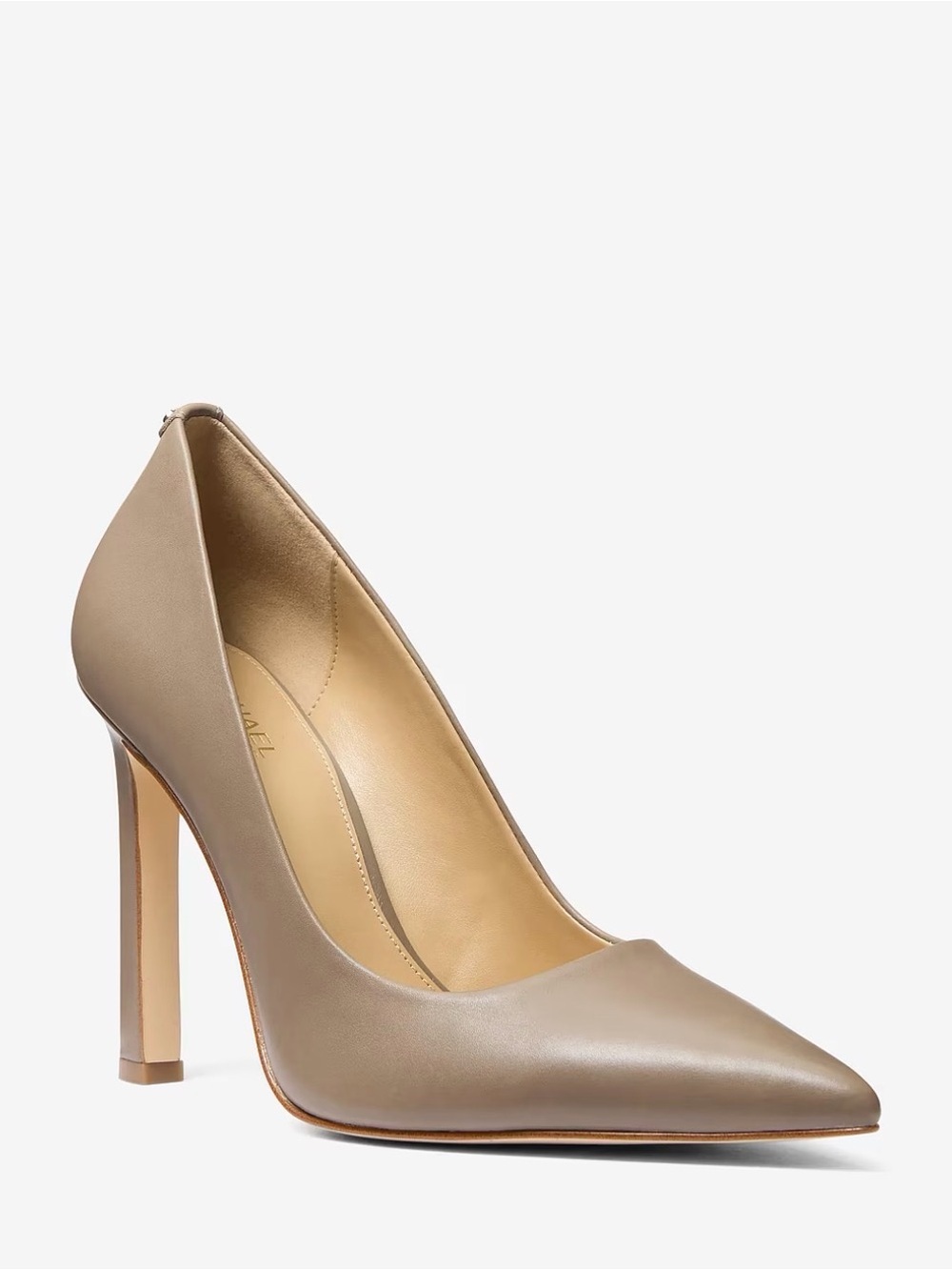 Michael Kors Amara Leather Pump in Birch Size 9.5M
